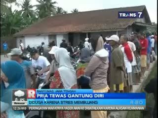 Diduga Stres Membujang, Pria Tewas Gantung Diri