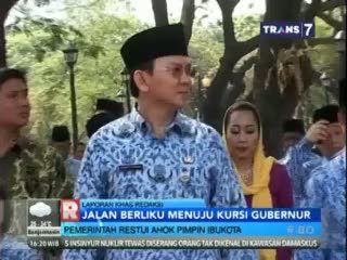 Jalan Berliku Ahok Menuju Kursi Gubernur DKI Jakarta