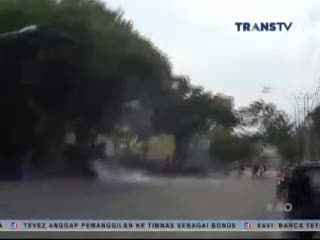Tolak Kenaikan BBM, Polisi dan Mahasiswa Bentrok