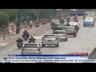 Mulai Desember 2014 Motor Dilarang Melintasi Bundaran HI