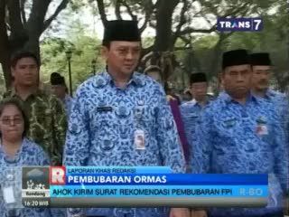 Sebelum Dibubarkan, Ormas Harus Dikenai Sanksi Terlebih Dahulu