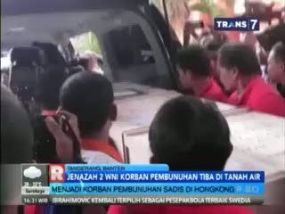 Jenazah WNI Korban Pembunuhan Tiba di Tanah Air