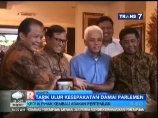 Proses Damai Konflik DPR Masih Tarik Ulur