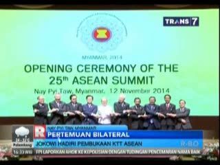 Presiden Jokowi Mengadakan Pertemuan Bilateral dengan Presiden Myanmar
