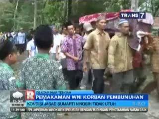 Pemakaman WNI Korban Pembunuhan di Hongkong