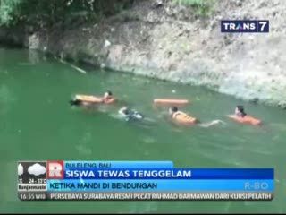 Siswa SMP Tewas Tenggelam di Bendungan