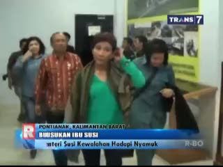 Menteri Susi Kewalahan Hadapi Nyamuk