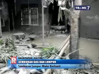 Semburan Lumpur dan Gas di Balikpapan Mulai Berhenti