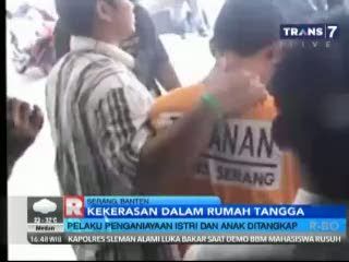 Pelaku Penganiayaan Istri dan Anak Ditangkap