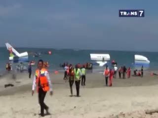 Simulasi Penanganan Kecelakaan Pesawat
