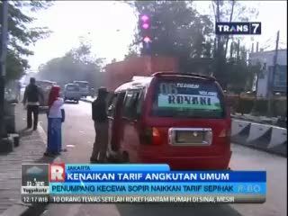 Penumpang Kecewa Supir Naikan Tarif Sepihak