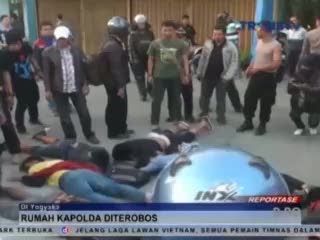 Belasan Pemuda Nekat Terobos Rumah Kapolda DIY