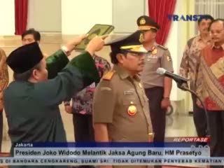 HM Prasetyo Resmi Menjabat Sebagai Jaksa Agung