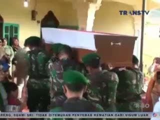 Jenazah Korban Bentrok TNI-Brimob Dimakamkan