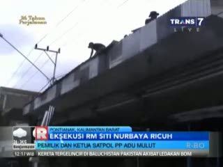 Pemilik Rumah Makan dan Ketua Satpol PP Nyaris Adu Josos