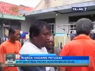 Belum Jelas Ganti Rugi, Warga Bidaracina Hadang Petugas