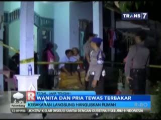 Istri Terbakar dengan Lelaki Misterius di Rumahnya