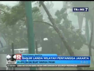 Hujan Badai, Jakarta dan Wilayah Penyangga kembali Dilanda Banjir