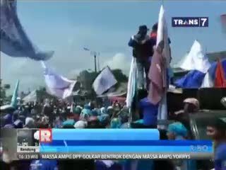 Jalan Tol Merak Lumpuh Akibat Diblokir Buruh
