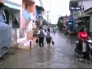Kawasan Langganan Banjir Kembali Terendam Akibat Hujan Kemarin
