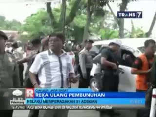 Reka Ulang Pembunuhan Mayat dalam Bagasi