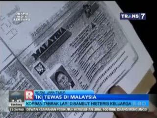 Jadi Korban Tabrak Lari, TKI Pulang Kampung Tanpa Nyawa