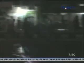 Bentrokan Mahasiswa dengan Warga di Makassar Terus Berlanjut hingga Malam Hari