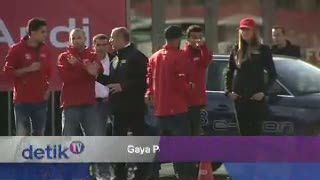 Gaya Pemain Barcelona Tes Drive Audi
