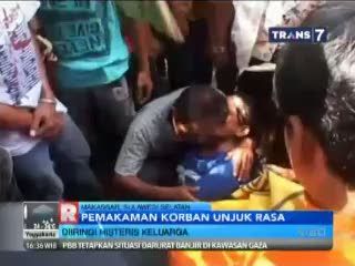 Pemakaman Korban Unjuk Rasa