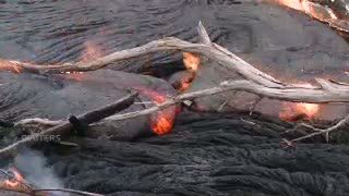 Gunung Api Kilauea Mengamuk, Lava Kembali Ancam Rumah Warga