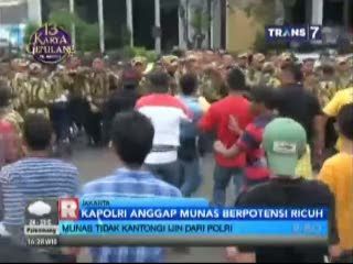 Lakukan Sterilisasi Ruang Sidang, Munas Golkar kembali Tegang