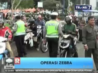 Operasi Zebra Usai, Pengendara kembali Melanggar Aturan