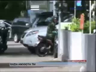 Polisi Militer Lakukan Razia Anggota TNI 