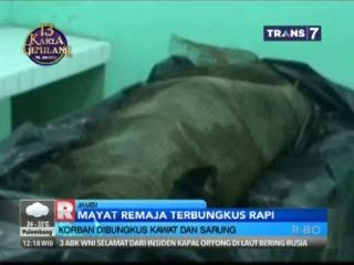 Penemuan Mayat Remaja Terbungkus Kawat dan Sarung Gegerkan Warga