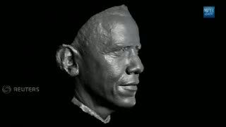 Barack Obama Jadi Model Foto 3 Dimensi
