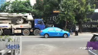 Terjaring Operasi Zebra, Pengendara Nakal Ini Dihukum Push Up 