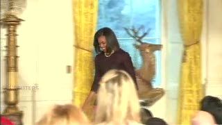 Michelle Obama Pamer 26 Pohon Natal di Gedung Putih
