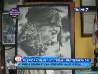 Keluarga Fatkhun Nadjib Tuntut Pelaku Tabrak Lari Menyerahkan Diri