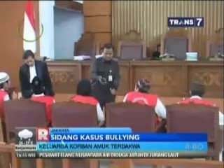 Keluarga Andi Audi Permana Amuk Terdakwa Bullying
