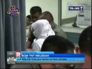 Gagal Menjinakkan Bom, Instruktur Handal Terluka Parah