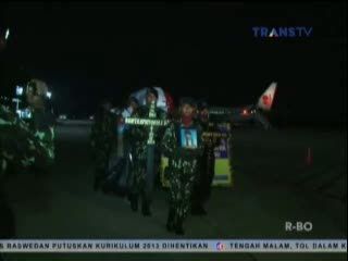 Jenazah Anggota Brimob Papua Korban Penembakan Tiba di Rumah Duka