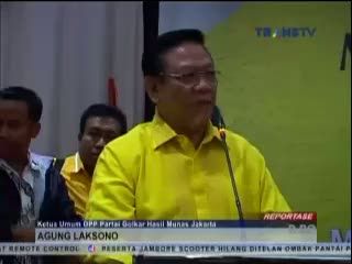 Agung Laksono Ketua Umum Partai Golkar Versi Munas Jakarta