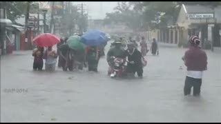 Hagupit Terjang Filipina,  3 Tewas Jutaan Lagi Mengungsi