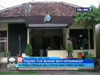 Orang Tua Pembuang Bayi Adalah Pasangan Remaja