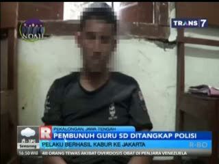 Pelaku Pembunuhan Guru Cantik yang Tewas di Kamar Kos Ditangkap