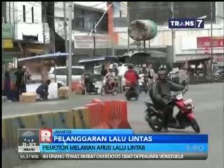 Pasca Operasi Zebra, Kok Masih Banyak Pemotor Melawan Arus?