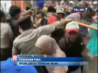 Keributan Pencairan PSKS
