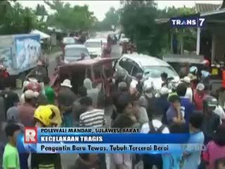 Pengantin Baru Terlibat Kecelakaan, Tubuhnya Tercerai Berai