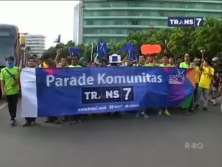 Komunitas Pecinta Trans7 Gelar Parade