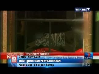 Penyanderaan di Kafe Lindt Sydney Tewaskan Pelaku dan 2 Warga Sipil